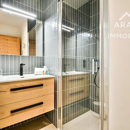 Apartment Confortable Avec Balcon, Garage Et Vue Sur Les Pistes - Fr-1-391-202