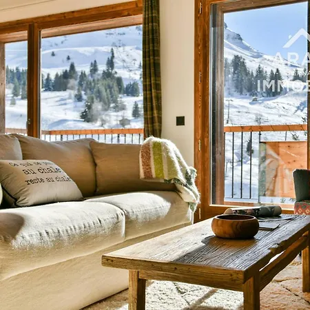 Confortable Avec Balcon, Garage Et Vue Sur Les Pistes - Fr-1-391-202 * Le Grand-Bornand