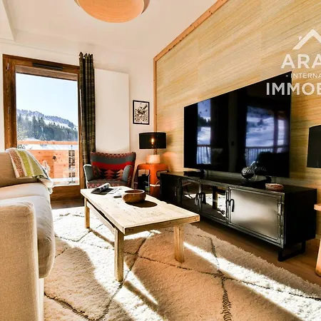 Apartment Confortable Avec Balcon, Garage Et Vue Sur Les Pistes - Fr-1-391-202 Le Grand-Bornand
